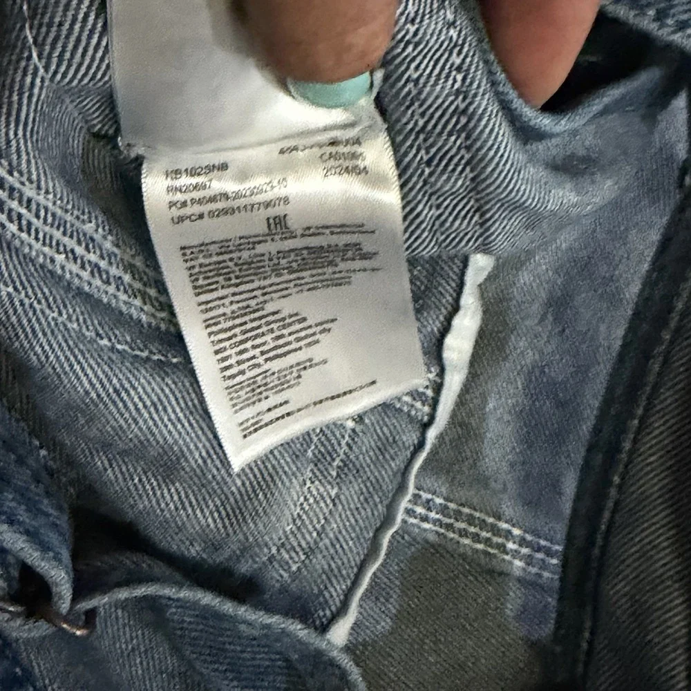 Dickies Denim Overalls - Youth Small * Farm Worn